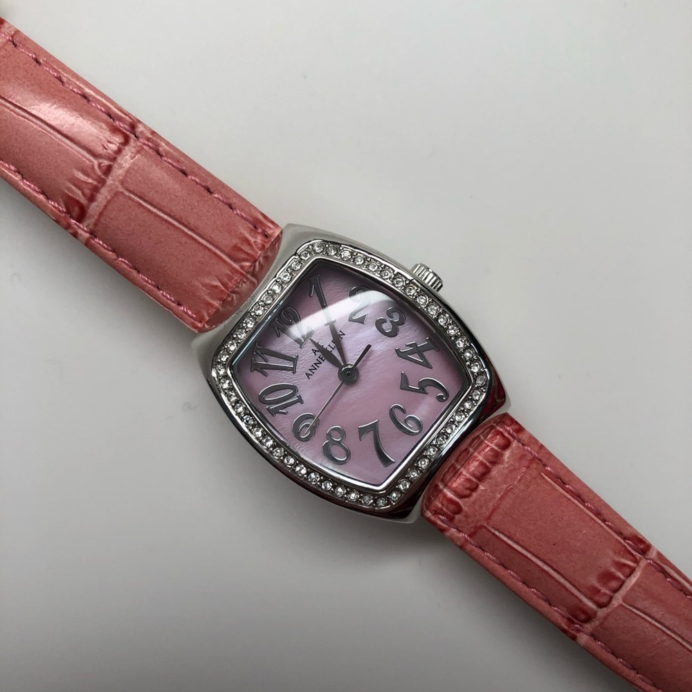 Anne Klein Pink Face Watch